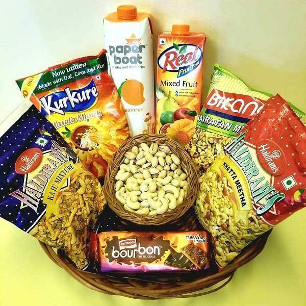 Snacks With Dry Fruits - YuvaFlowers