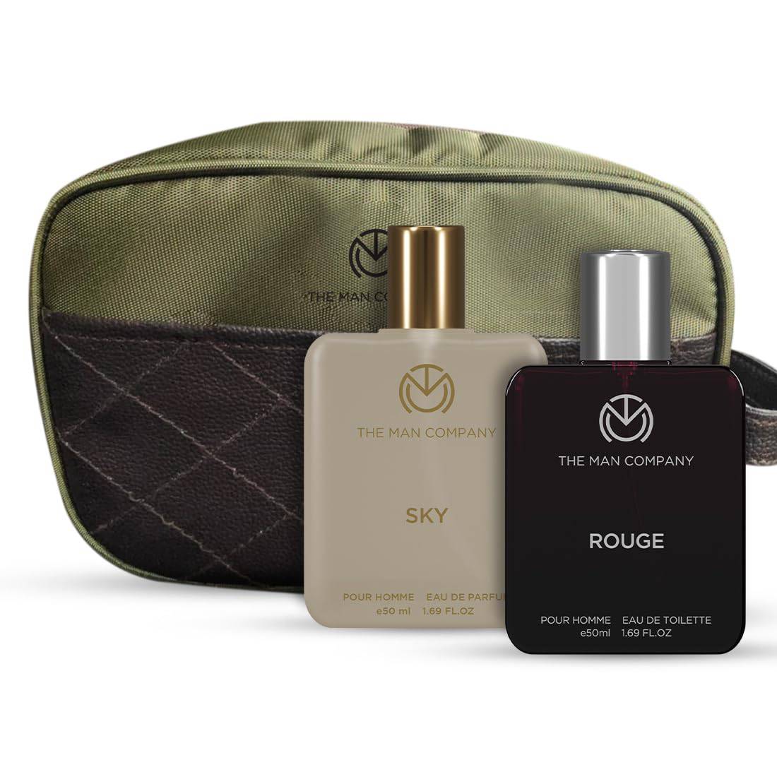 Specially Curated Perfume Gift Set for Men 4*20ml - A Gentleman’s Moods | Premium Long-Lasting Fragrance | Luxury EAU DE Parfum | Night For Date | Blanc For Office | Fire For Party | Oud For Outing - YuvaFlowers