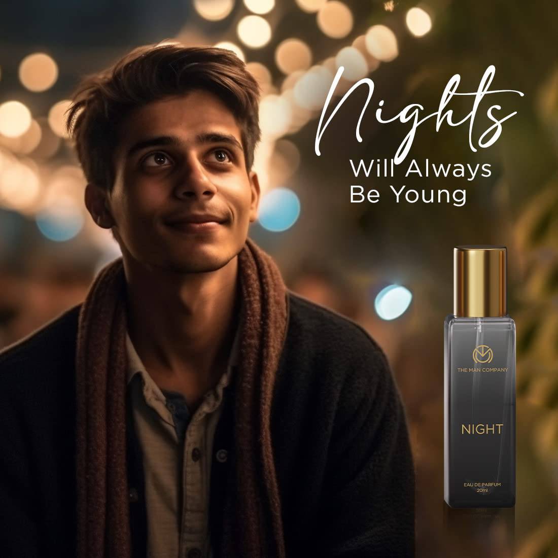 Specially Curated Perfume Gift Set for Men 4*20ml - A Gentleman’s Moods | Premium Long-Lasting Fragrance | Luxury EAU DE Parfum | Night For Date | Blanc For Office | Fire For Party | Oud For Outing - YuvaFlowers