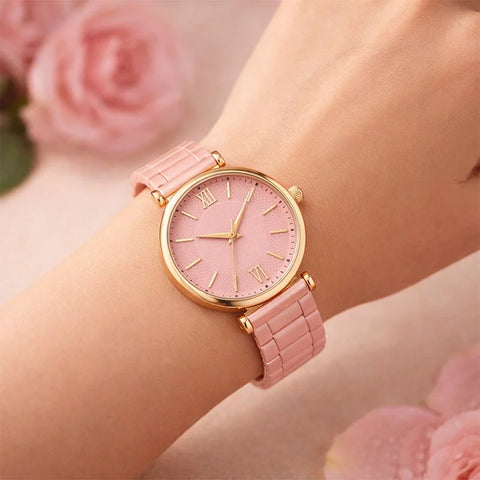 Stylish Analogue Quartz Watch for for Girls and Women