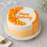Tasty Mango Fantasy Cake 1  kg