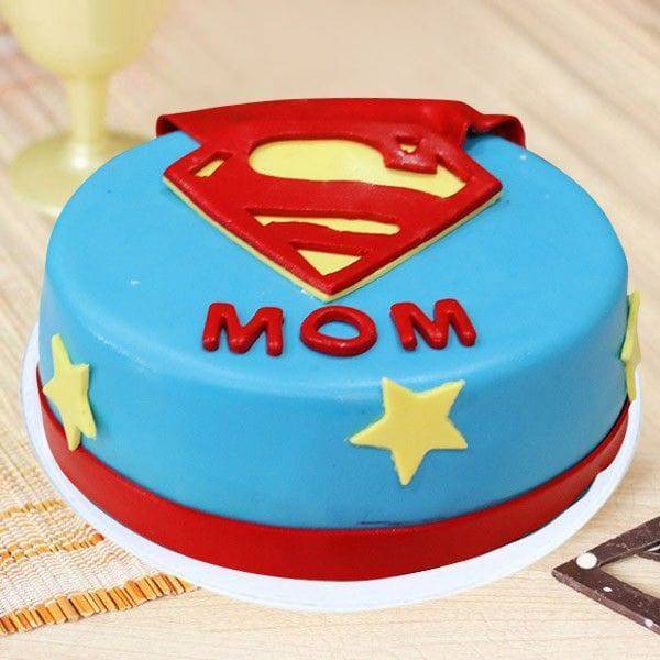 Supermom Cake - YuvaFlowers