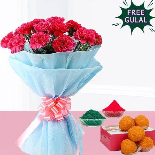 Sweet & Floral Hamper - YuvaFlowers