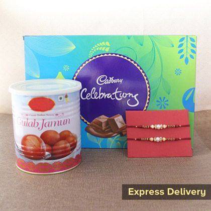 Sweet Love Rakhi - YuvaFlowers
