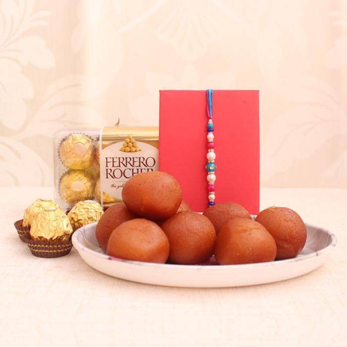 Sweet Rakhi Pleasure - YuvaFlowers