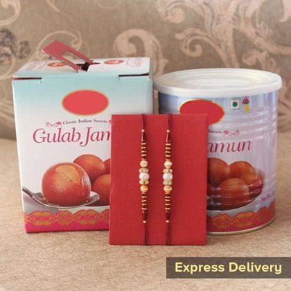 The Delicious Rakhi Delight Hamper - YuvaFlowers