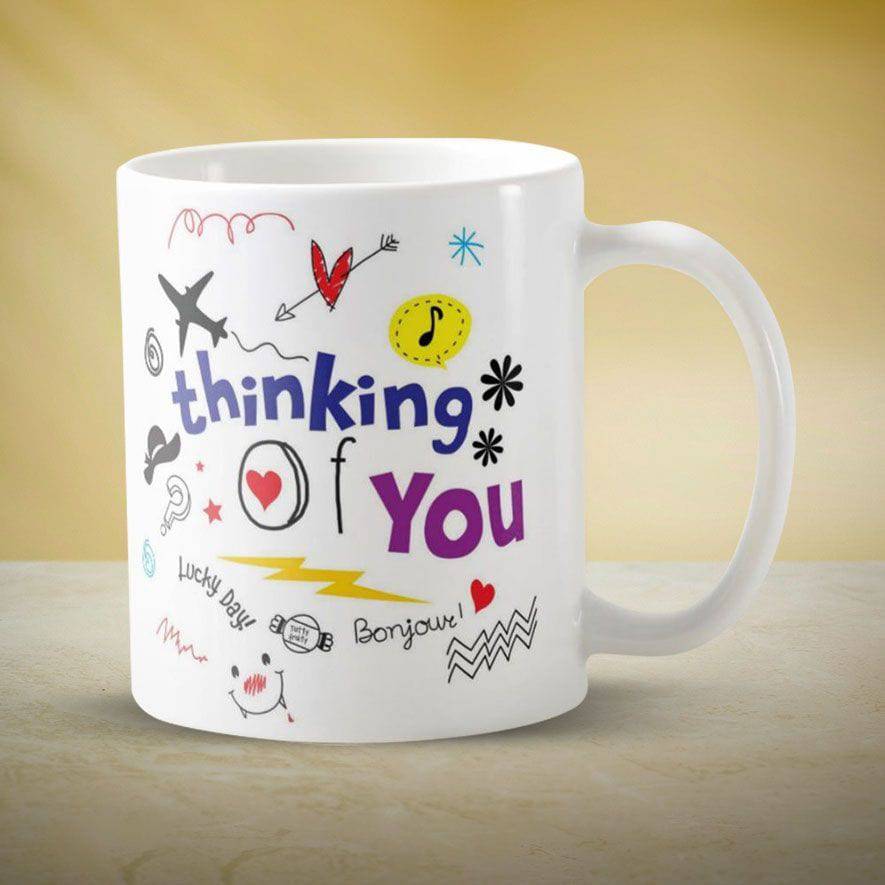 Thinking Of You Mug - YuvaFlowers