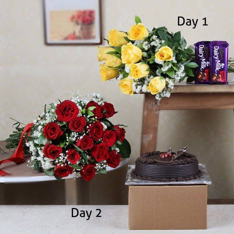 Two Days Hamper Serenade Delivery - YuvaFlowers