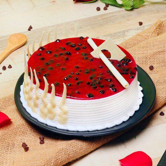 Vanilla Blueberry Cake - YuvaFlowers