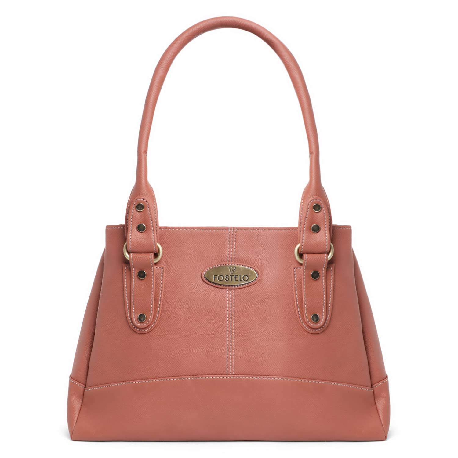 Women's Catlin Faux Leather Handbag (Large) - YuvaFlowers