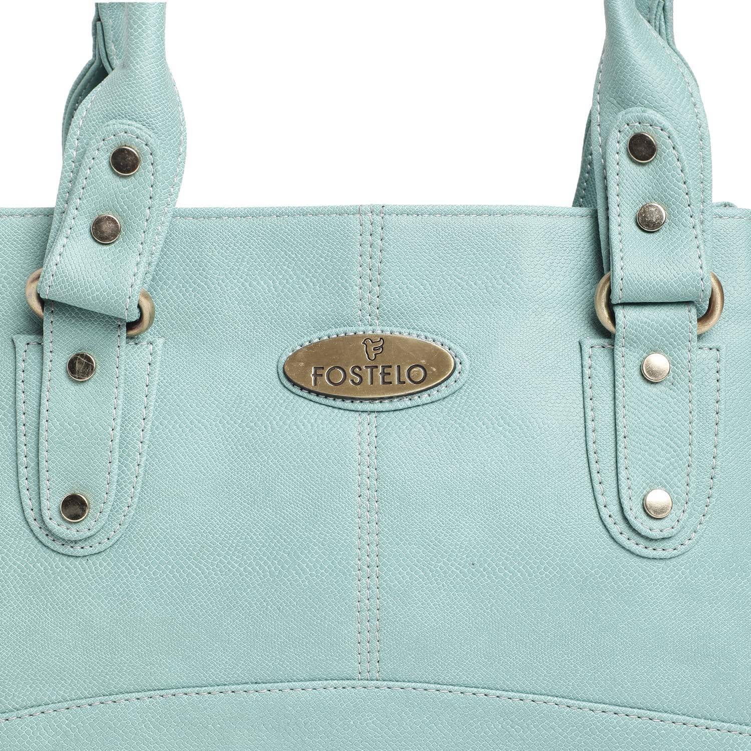 Women's Catlin Faux Leather Handbag (Large) - YuvaFlowers