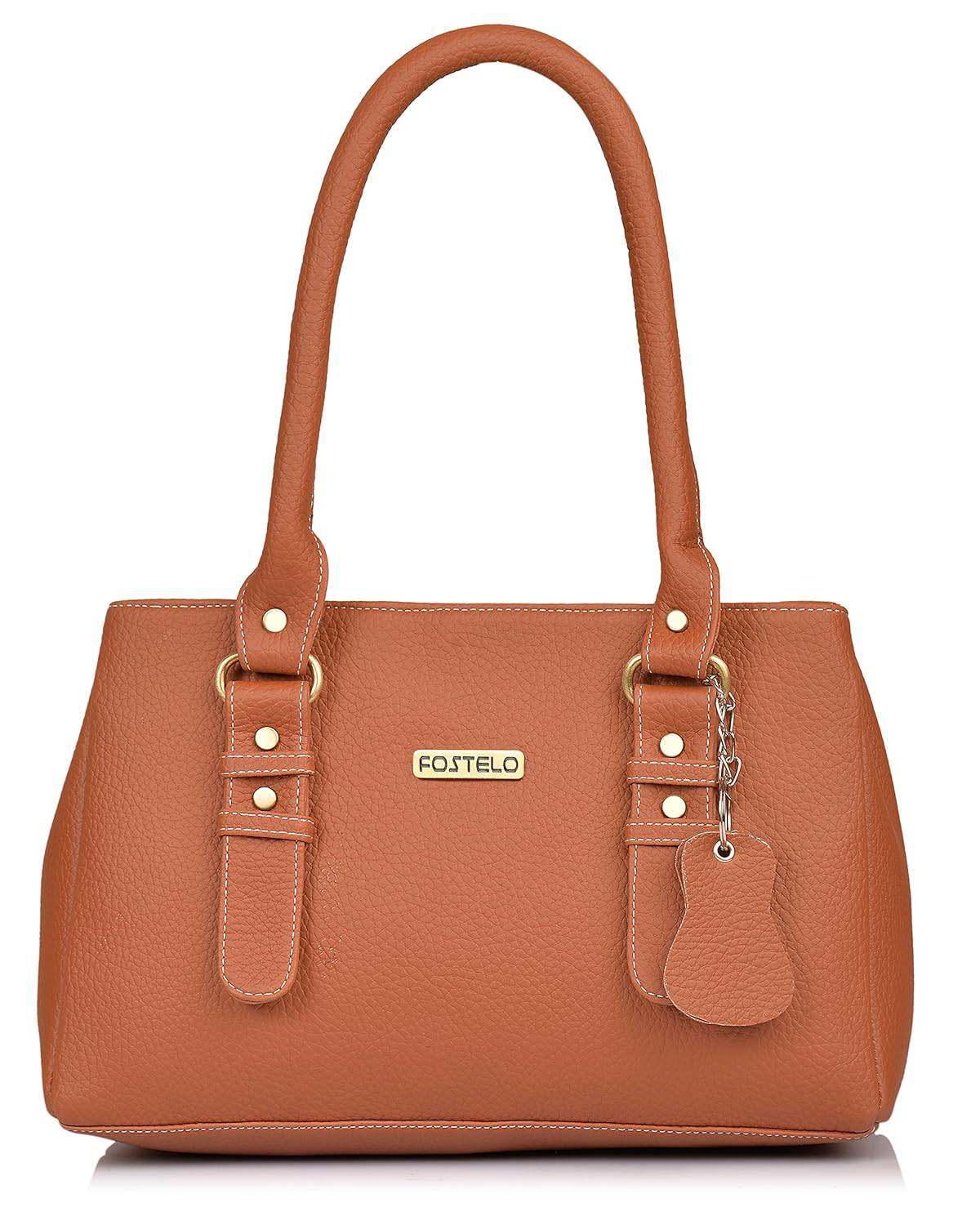 Women's Westside Faux Leather Handbag (Large) - YuvaFlowers