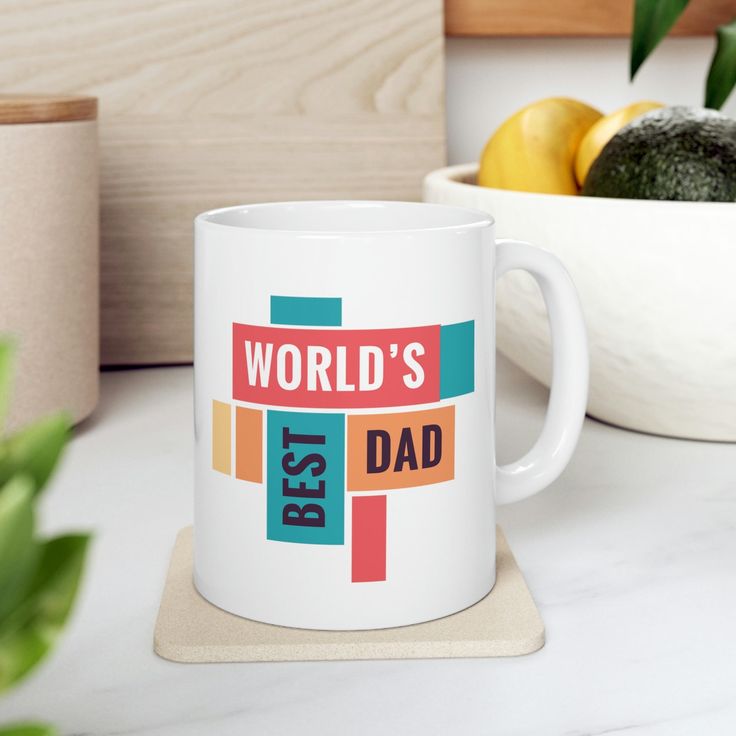 World's Best Dad Mug - YuvaFlowers