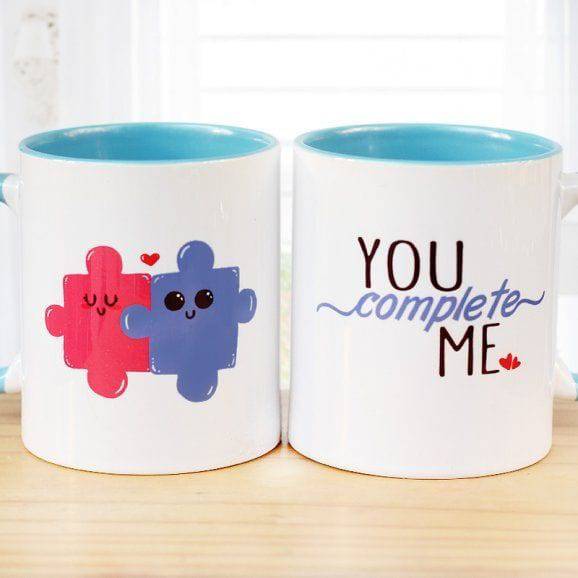 You Complete Me Mug - YuvaFlowers